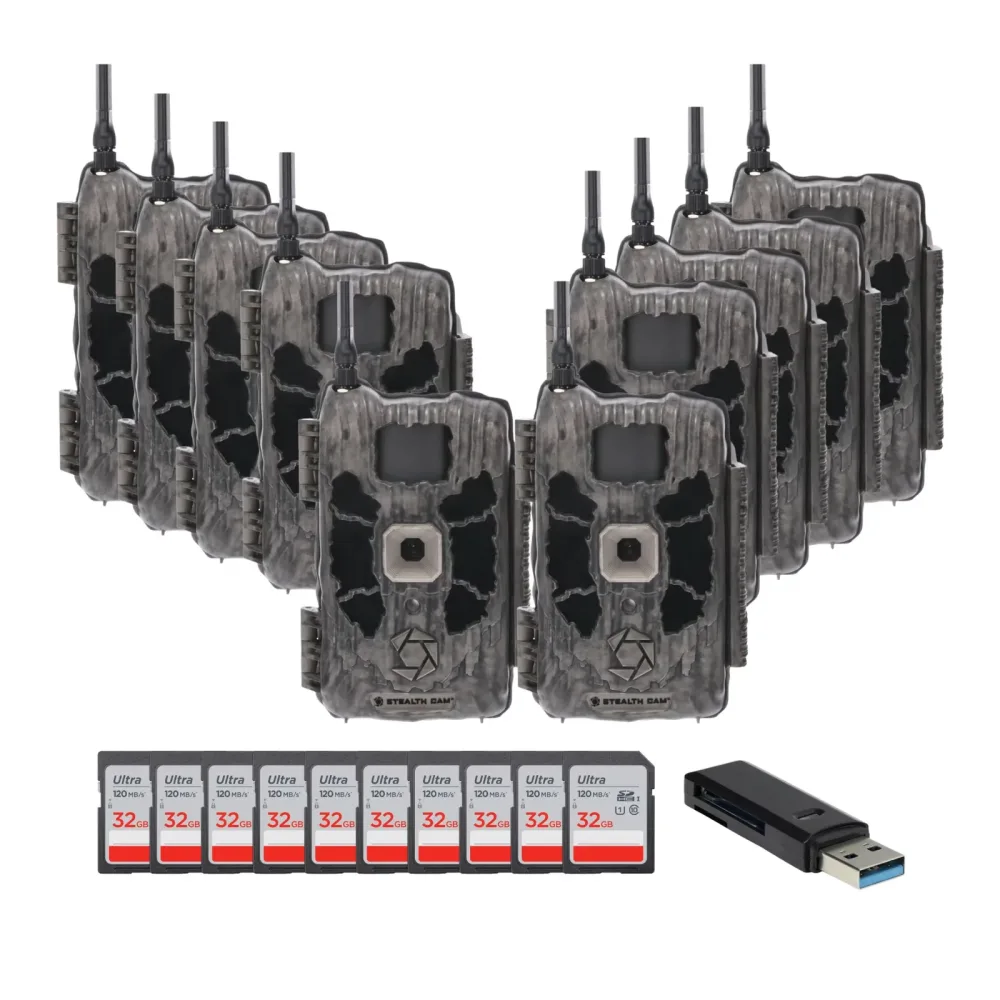 Trail Camera 10 pack 12v 80 ft