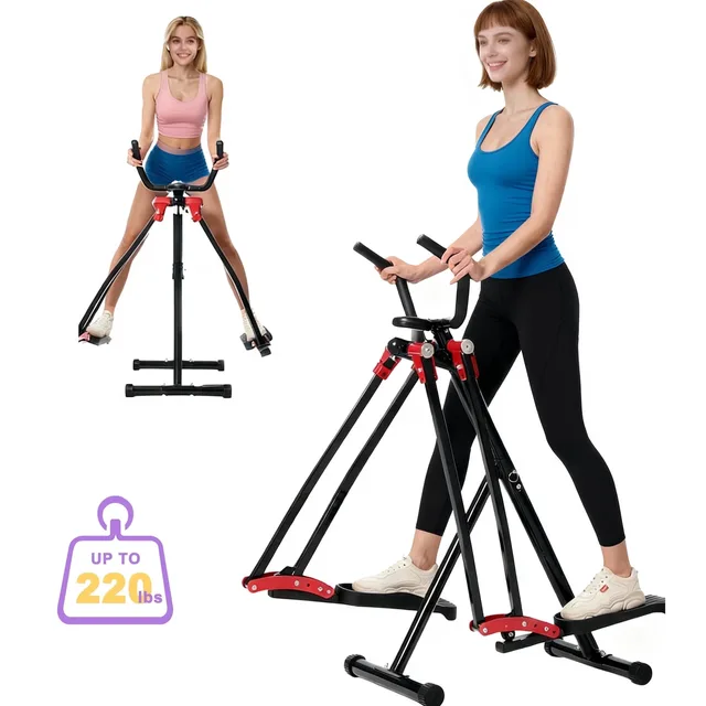 Elliptical Machine foldable black 19 inches