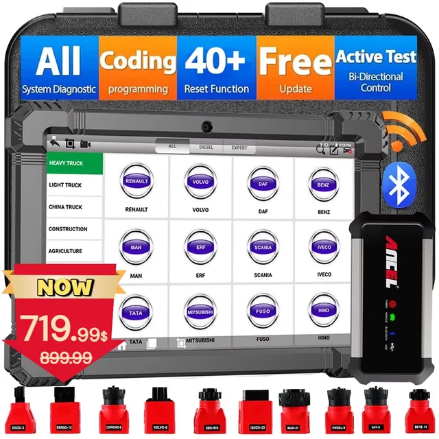 Diagnostic Tool 10' 10.1 inch bluetooth