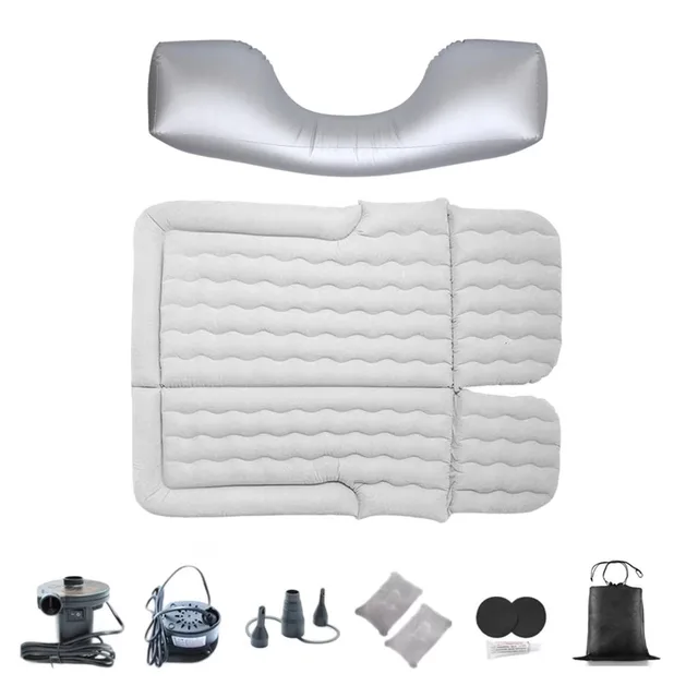 Air Mattress 250kg grey 140cm