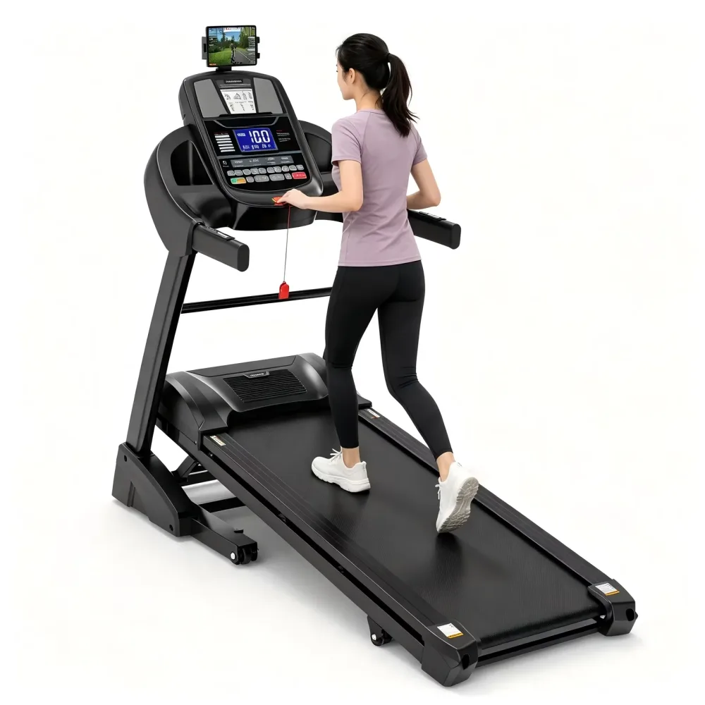 Folding Treadmill 5.05hp 300 lbs