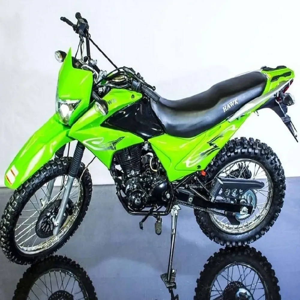 Dirt Bike green 65 mm 16.1 hp
