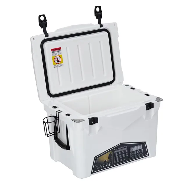 Ice Cooler 35 quart portable white