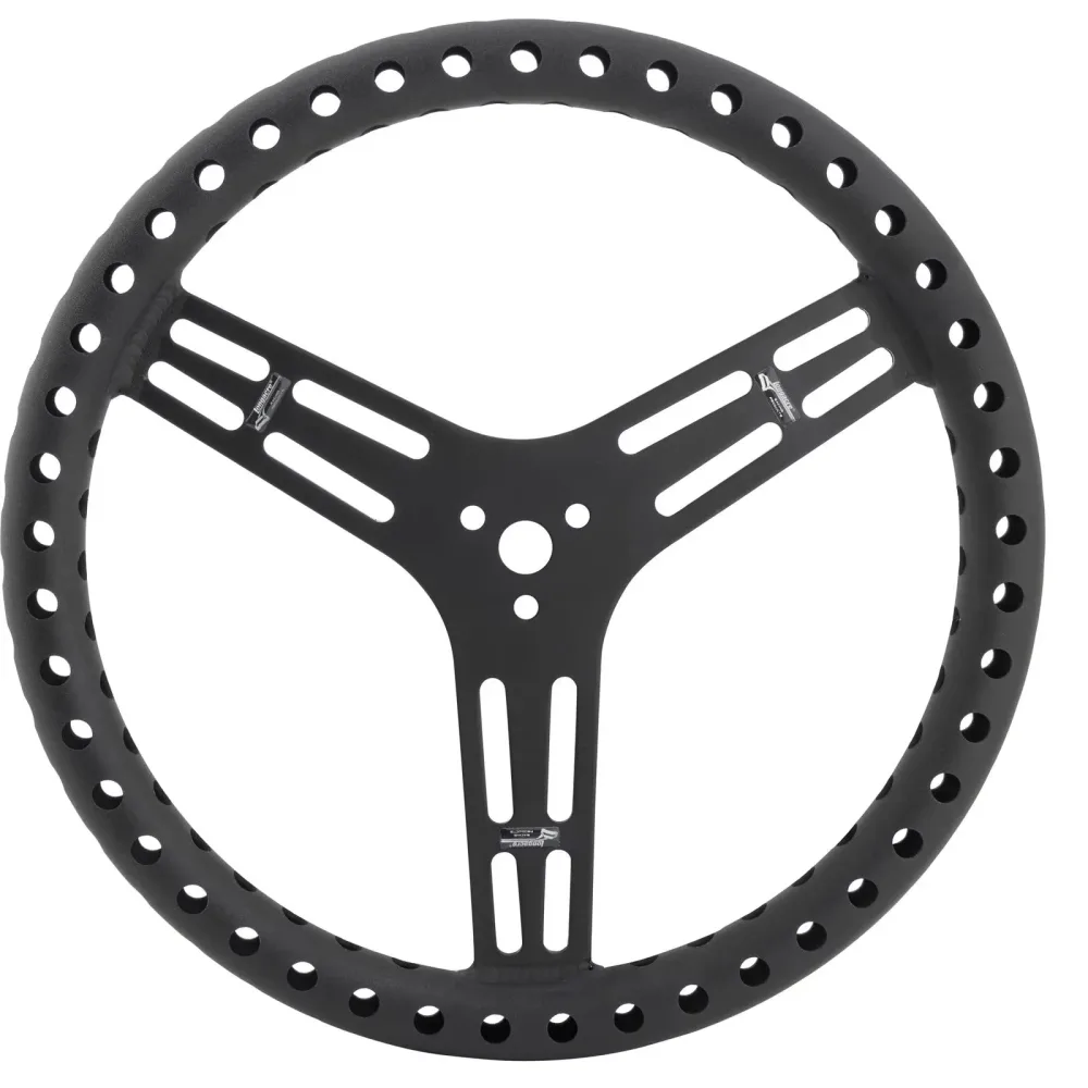 Steering Wheel 15" black 16"