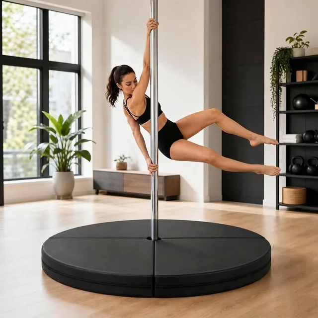 Dance Mat 59 inch 3.54" foldable