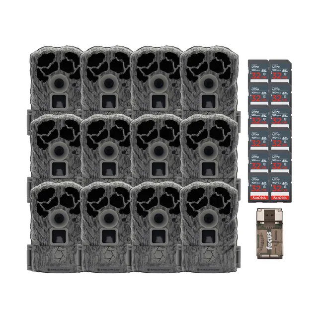 Game Camera 60ft 12 pack adjustable