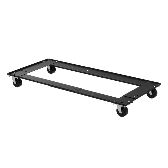 Storage adjustable black 30"