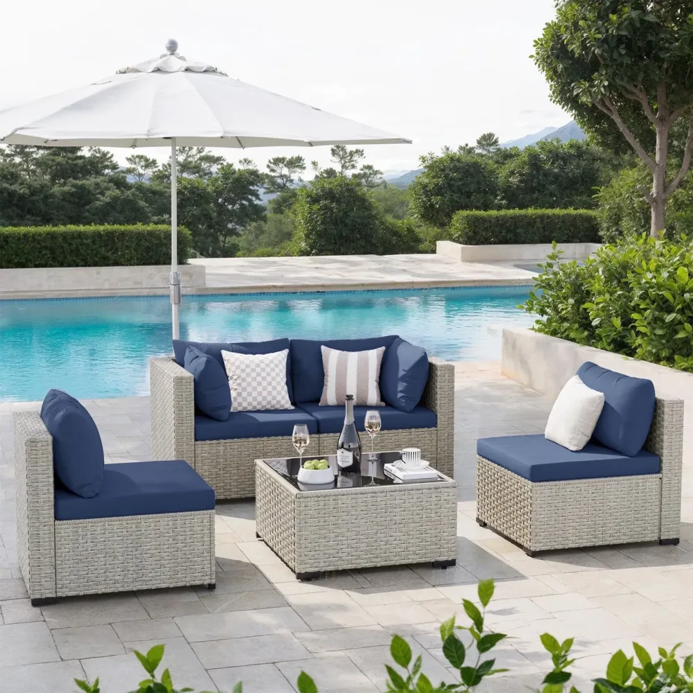 Patio Conversation green waterproof