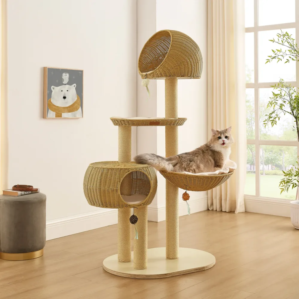 Furniture & Enrichment 63" black brown