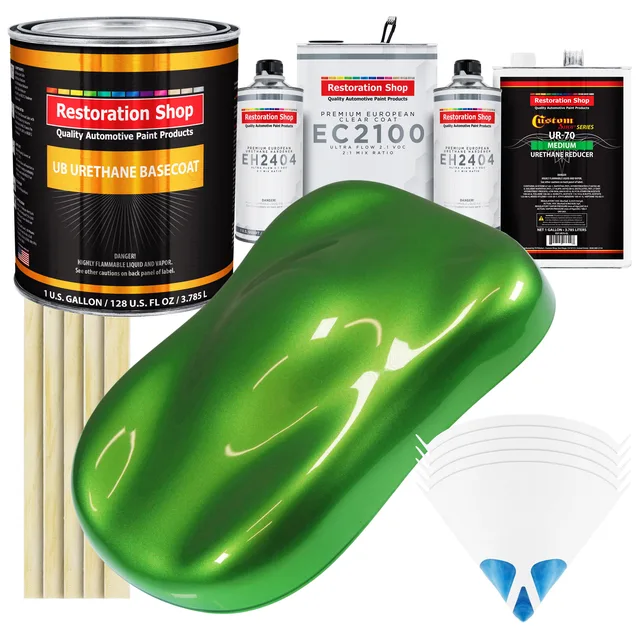 Auto Paint green 1 gallon 2 gallons