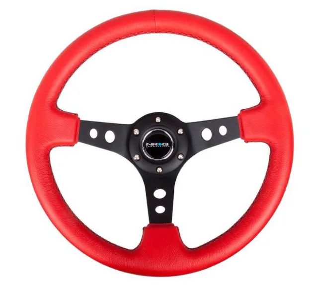 Steering Wheels 350mm 3in red