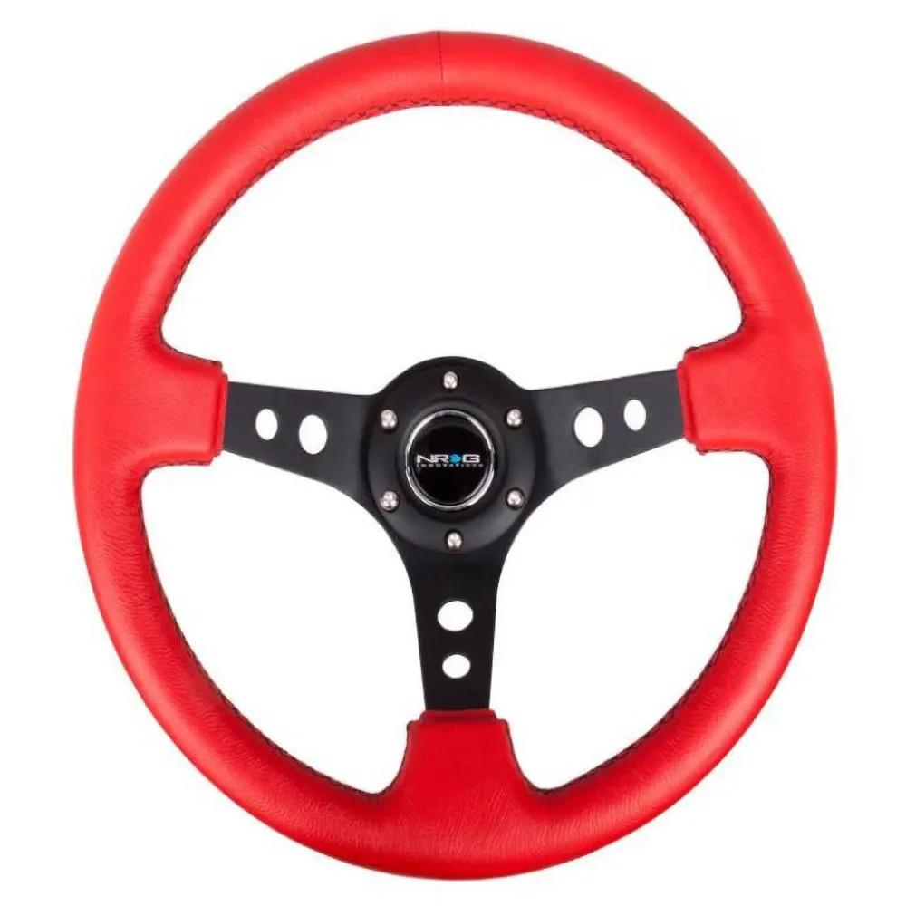Steering Wheels 350mm 3in red