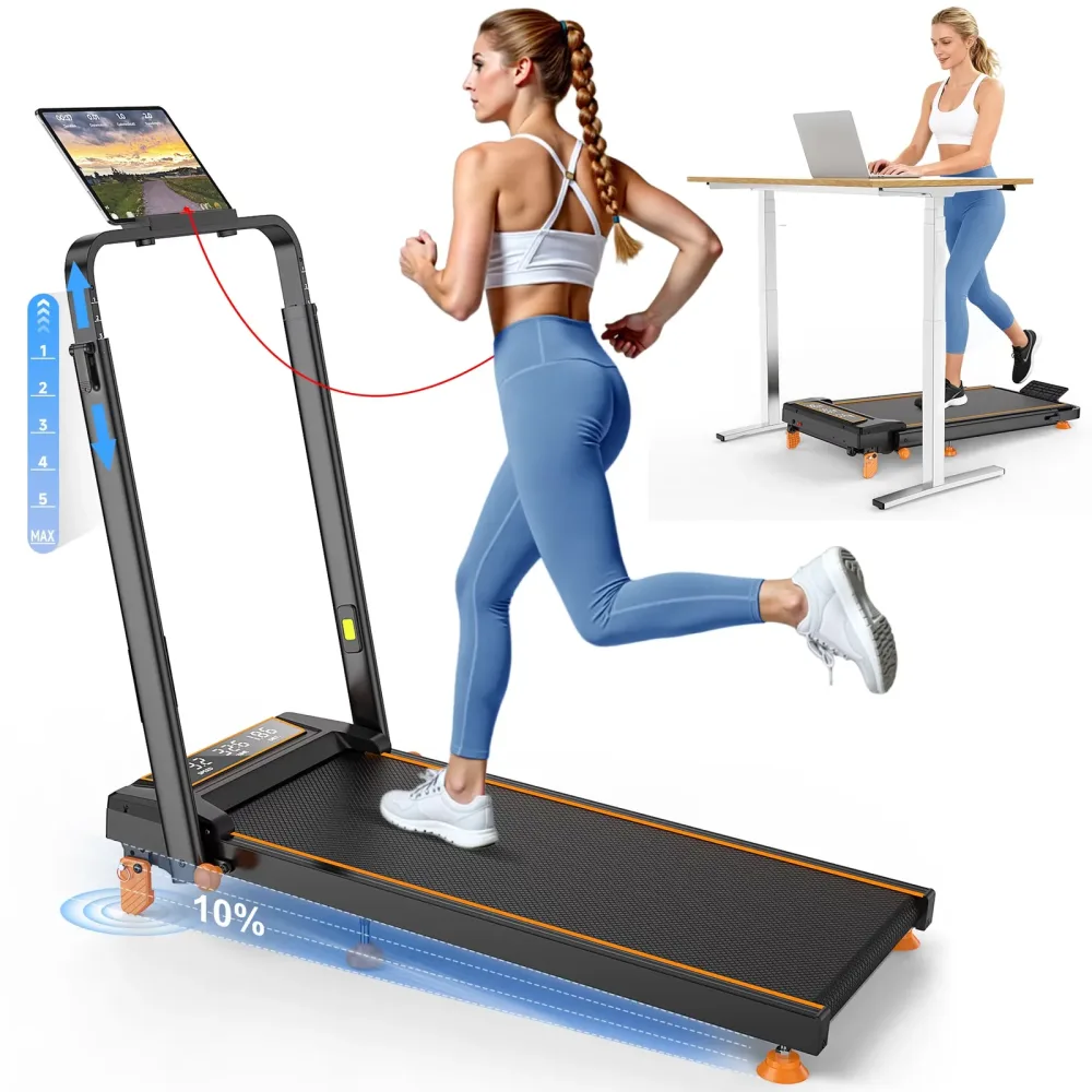 Pad Treadmill 3.5hp 350lbs portable