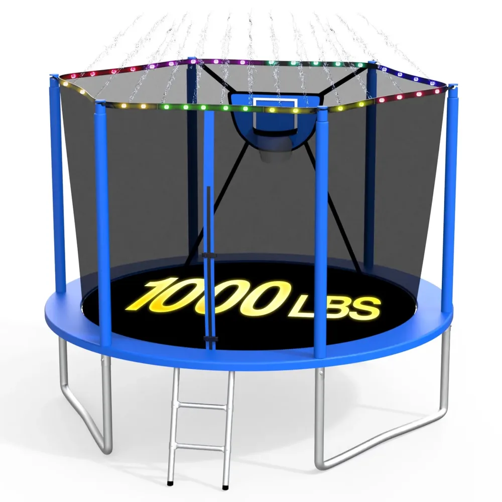 Backyard Trampoline 1400lbs 14ft 10'