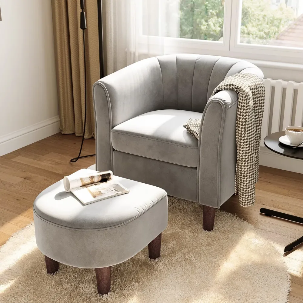 Chair green grey 26.80"