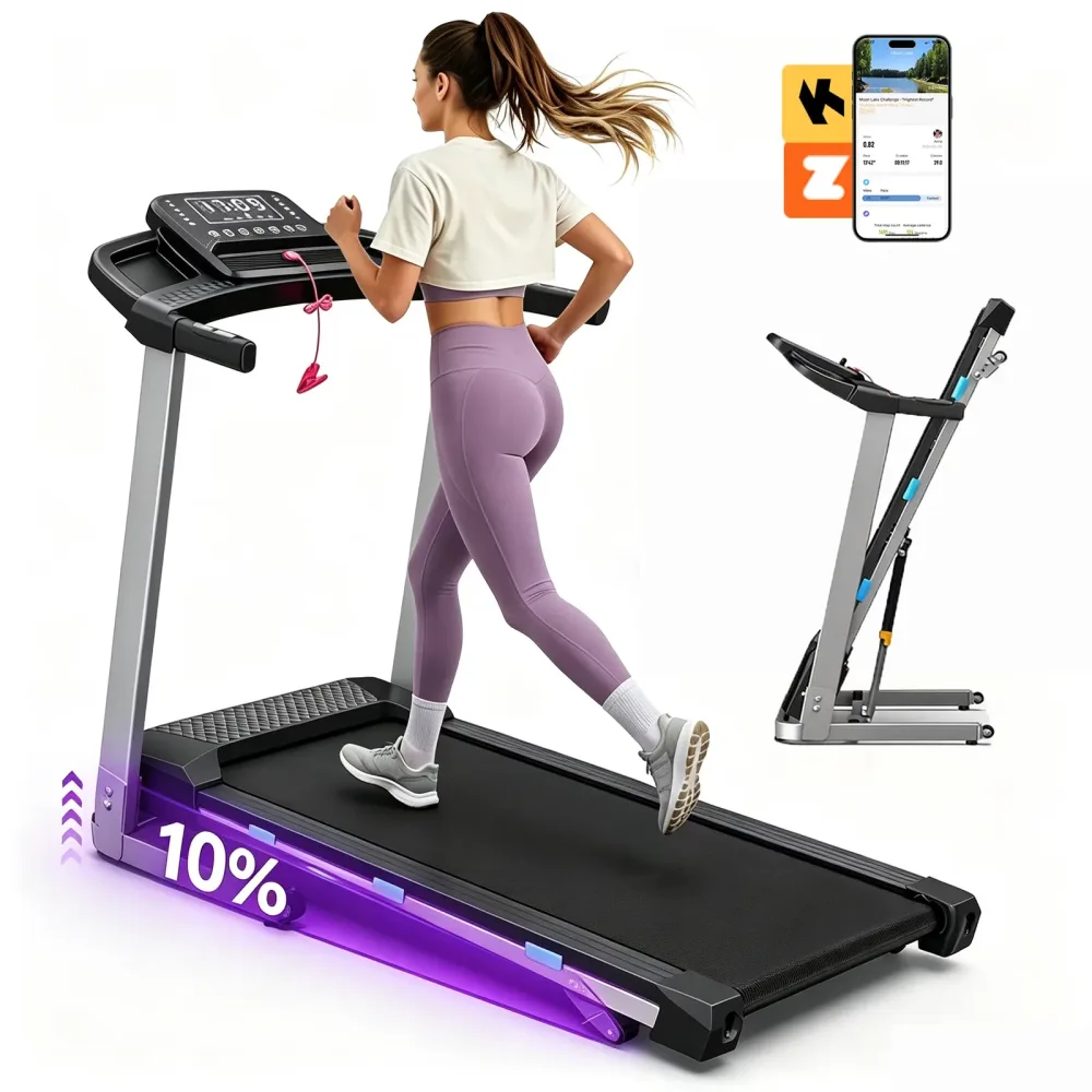 Treadmill 3hp 350lbs folding