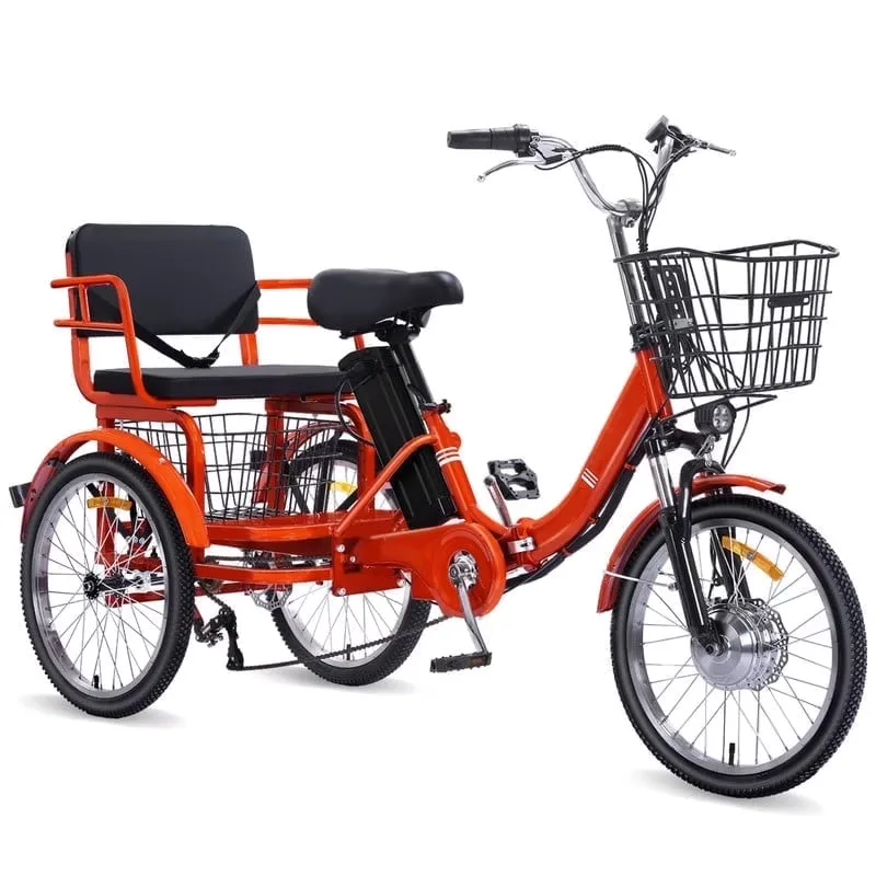 Wheel 48v foldable orange