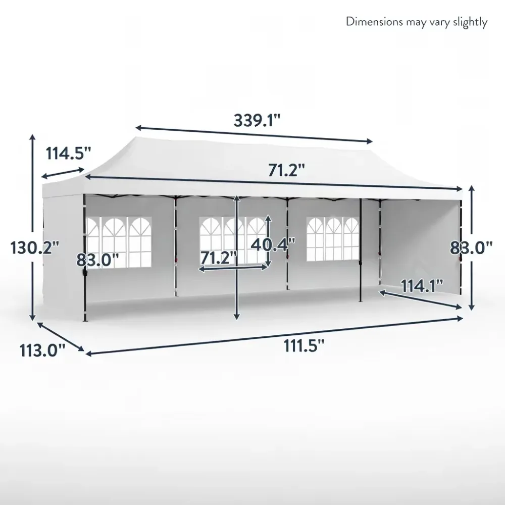 Canopy Tent 9.5 ft 28 ft adjustable
