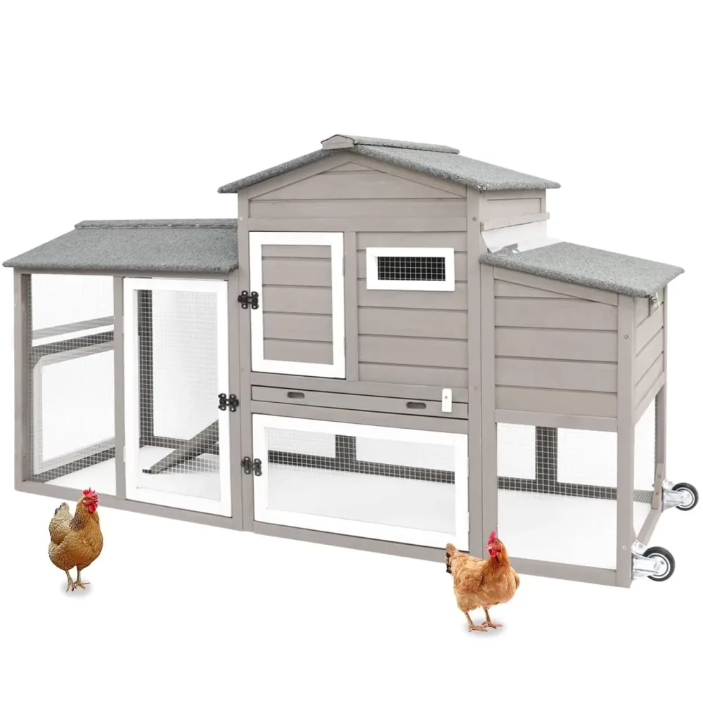 Chicken Coop 67" gray