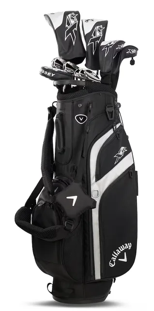 Bag black silver green