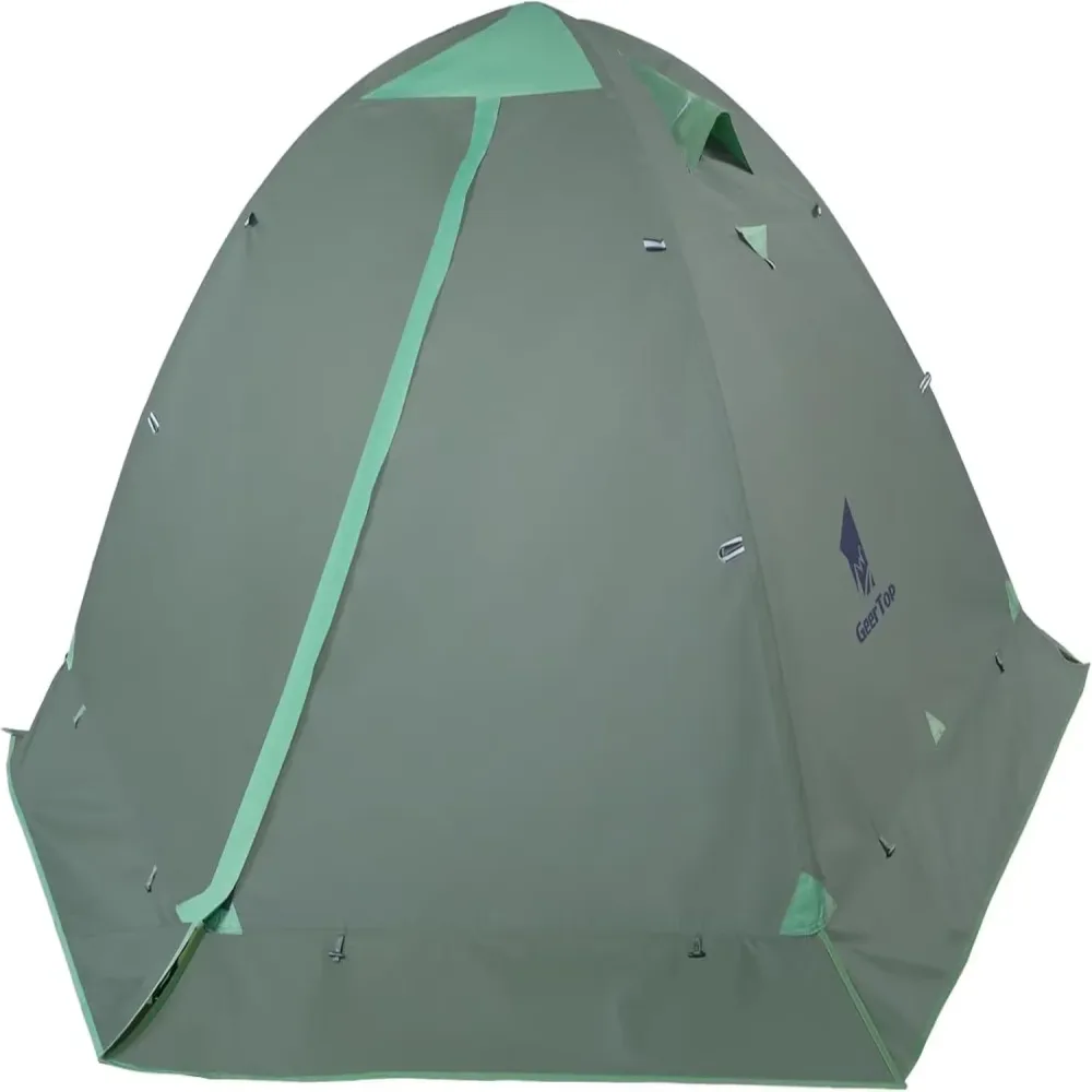 Tent 2 person waterproof green