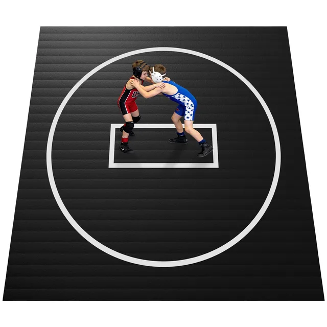 Wrestling Mat 10' black 118"