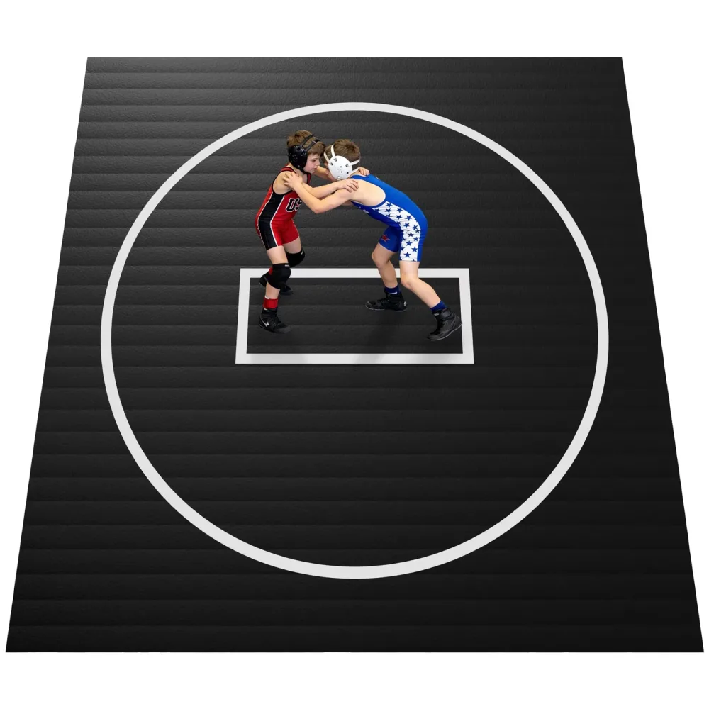 Wrestling Mat 10' black 118"