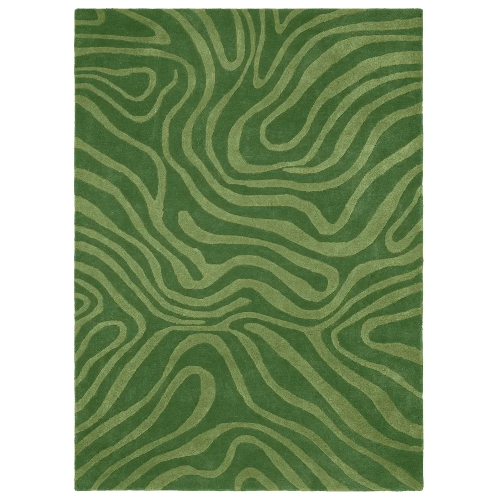 Rug 5 ft 7 ft green