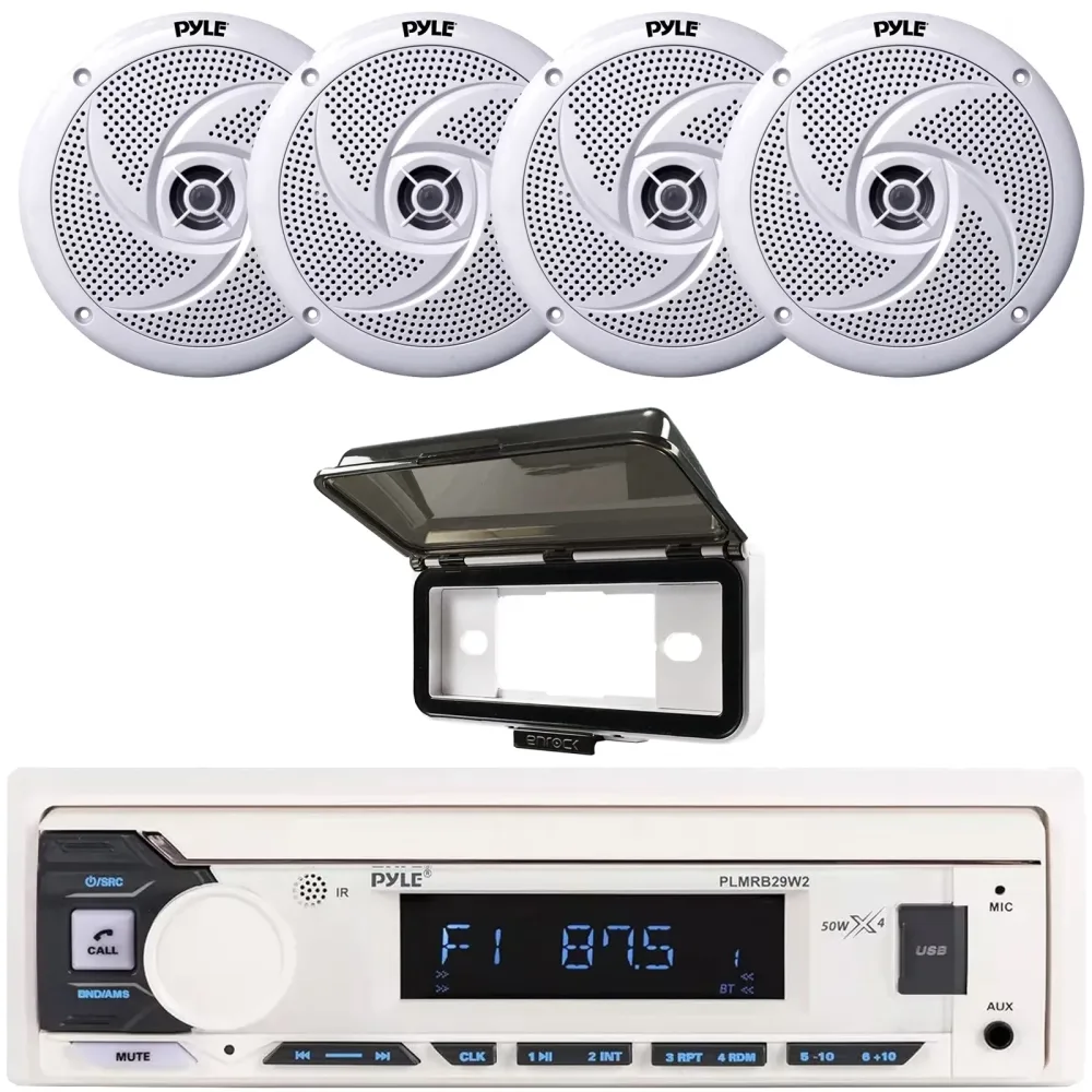 In-dash Stereo 8' 320 watt bluetooth