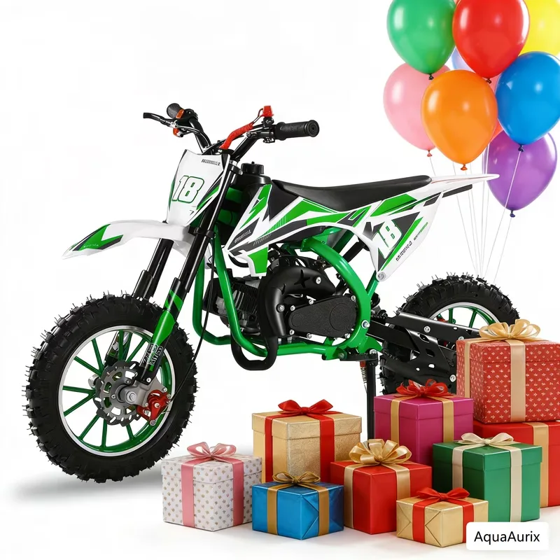 Dirt Bike red 60cm 10 inches