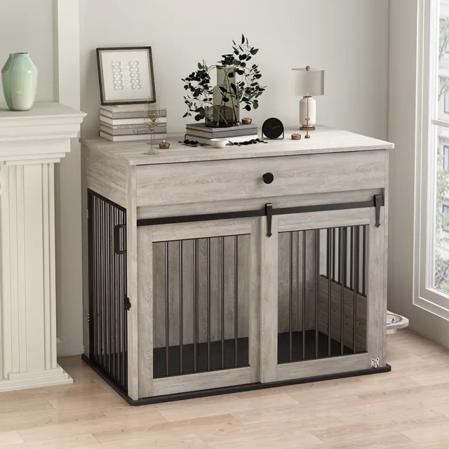 Dog Crate grey 10mm waterproof