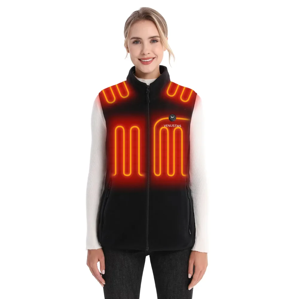 Vest black 1.02 in adjustable