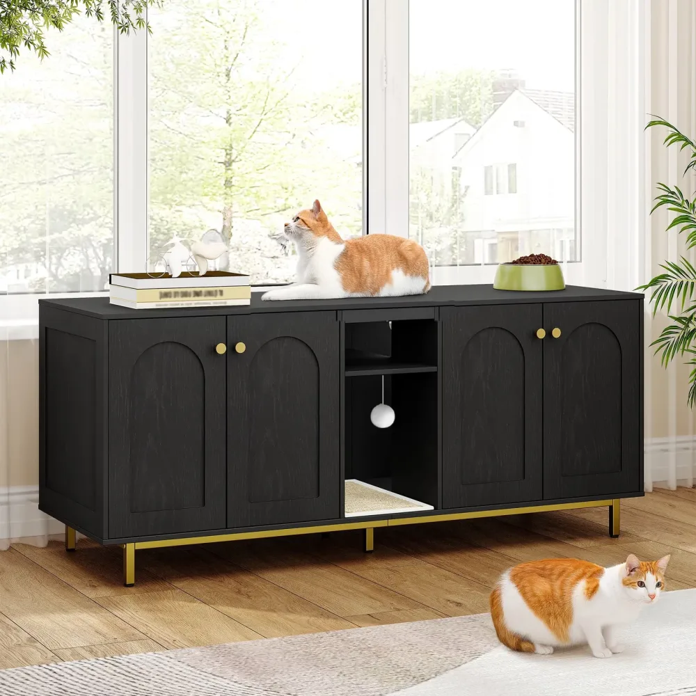 Cat Litter 55" black 20.7"