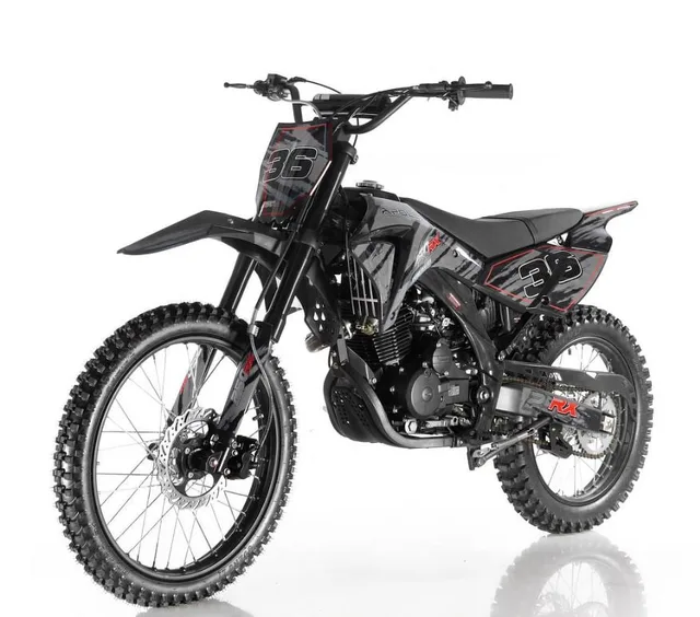 Dirt Bike black 17hp 54 mm