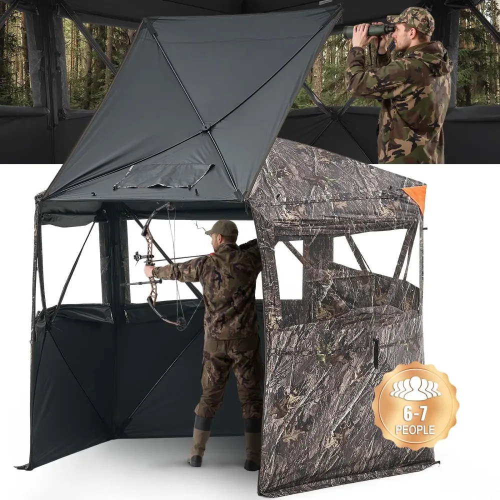 Hunting Blind 6-7 person portable 8.93 kg