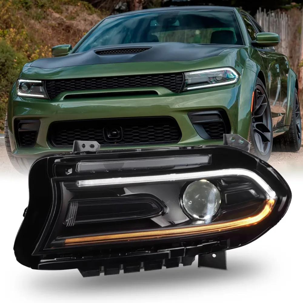 Projector Headlight led black