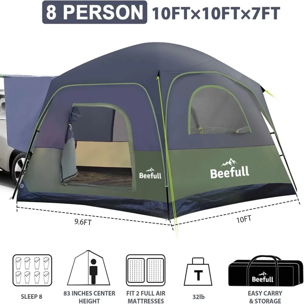 Car Camping 10 person waterproof 6 people