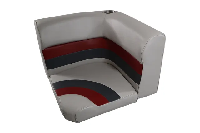Boat Seating grey red 28oz