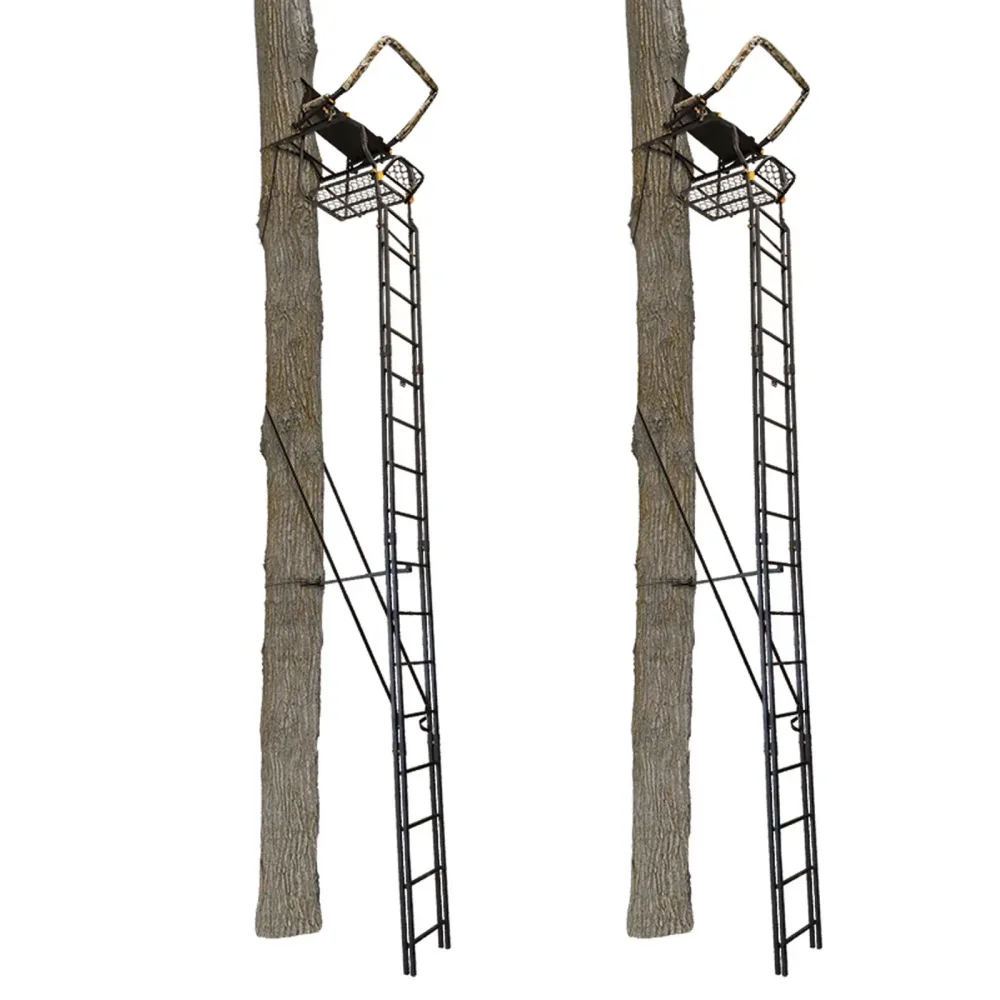 Tree Stand 20 foot 1 person 2 pack