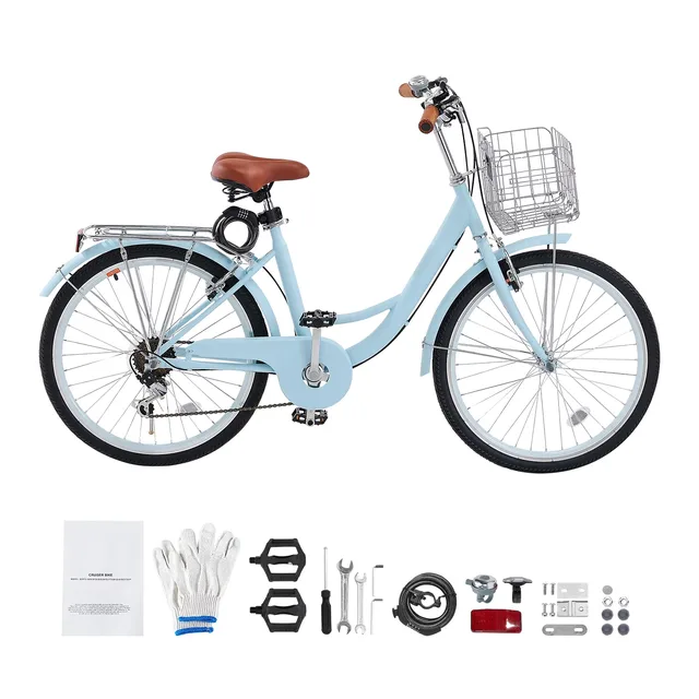 Cruiser Bike 26" blue 330 lbs