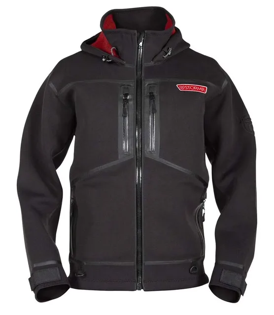 Jacket black windproof waterproof
