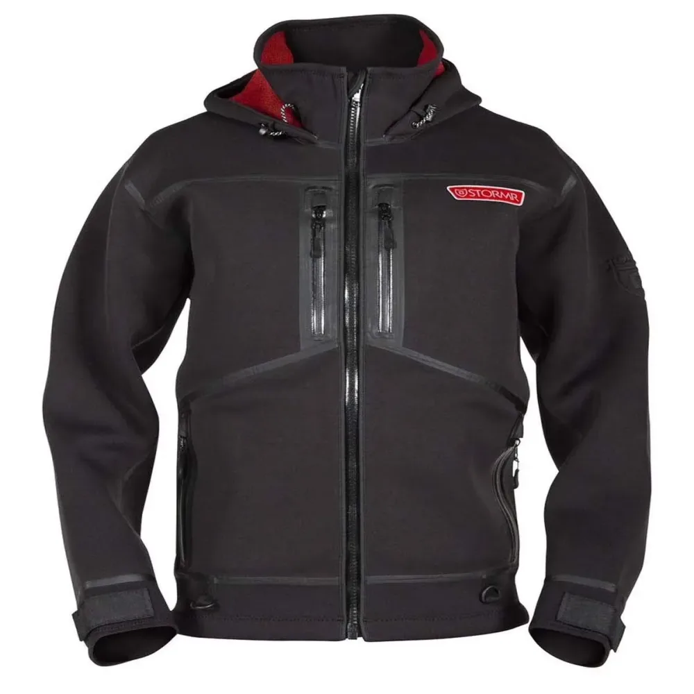 Jacket black windproof waterproof