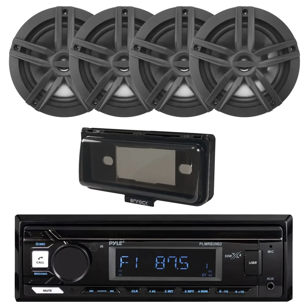 Boat Audio 6.5" 180 watt bluetooth