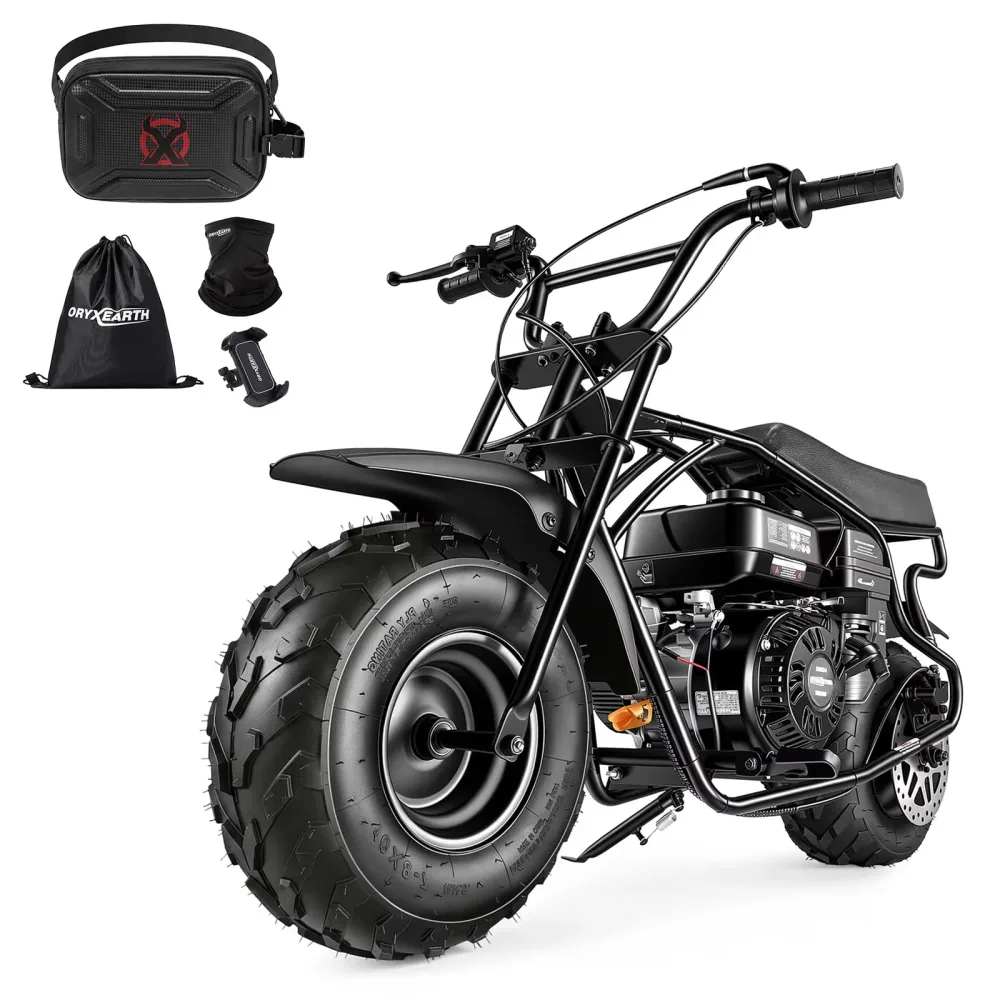 Dirt Bike black 0.75 gallons 220 pounds