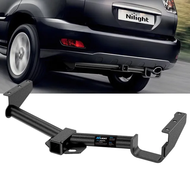 Hitch Receiver 2" black 2 inch