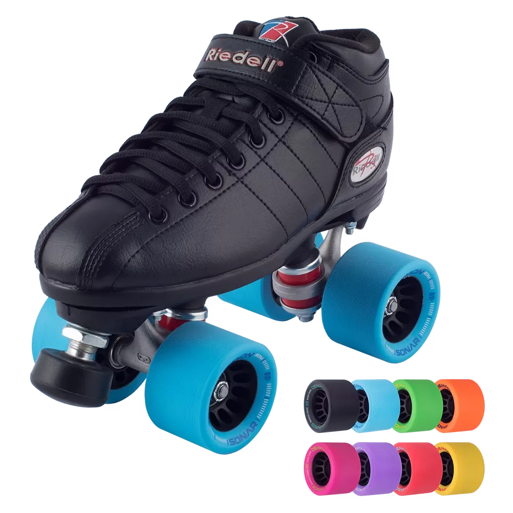 Wheel green adjustable black