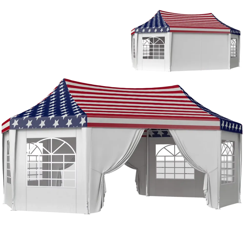 Tent Canopy 16.4 ft 267.7" 196.9"