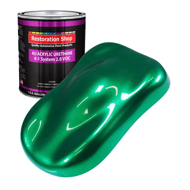 Auto Paint green 1 gallon 1 quart