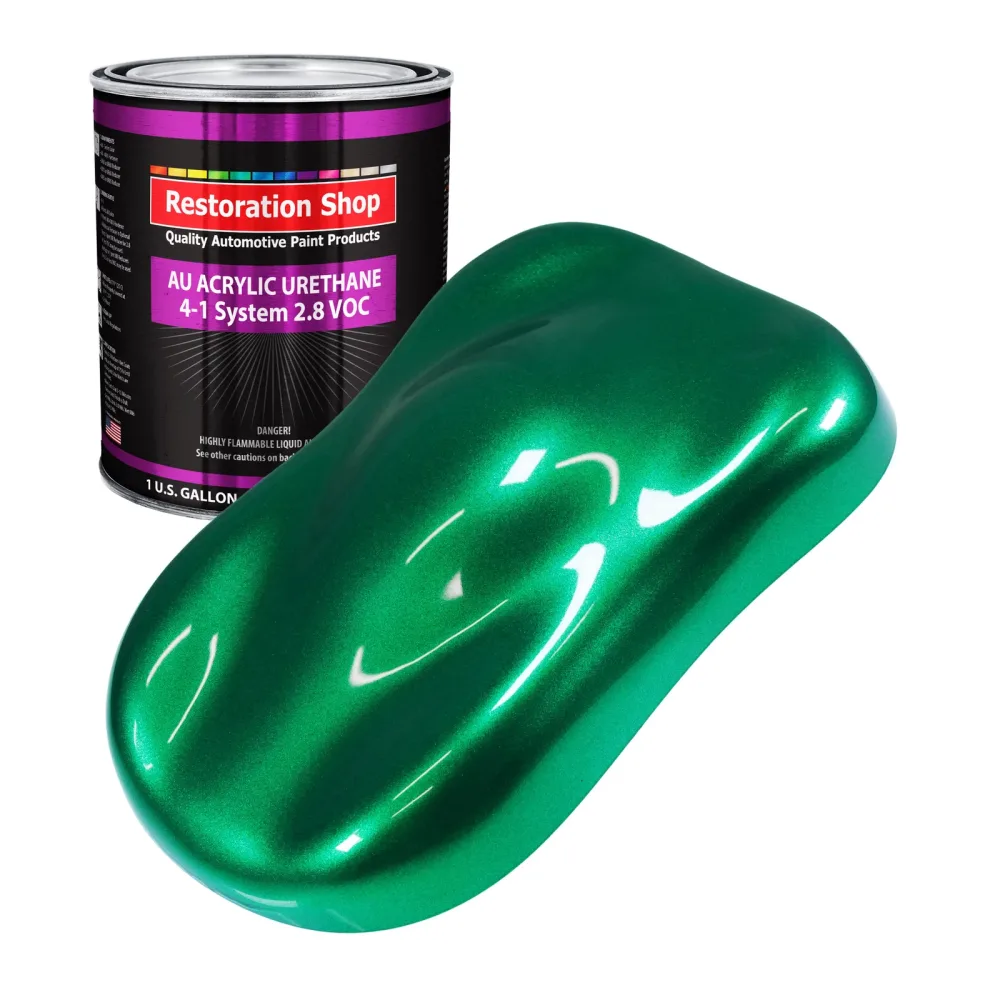 Auto Paint green 1 gallon 1 quart