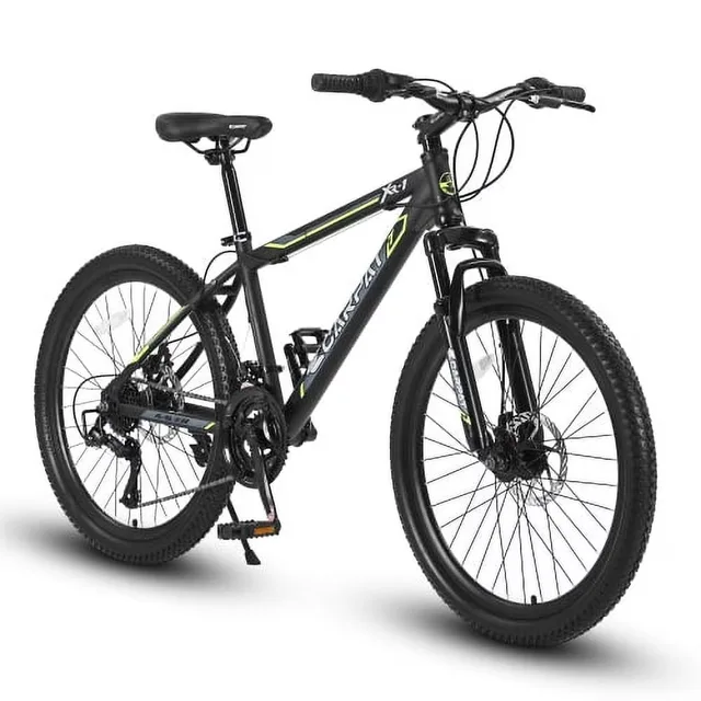 Mountain Bike 24 inch white green